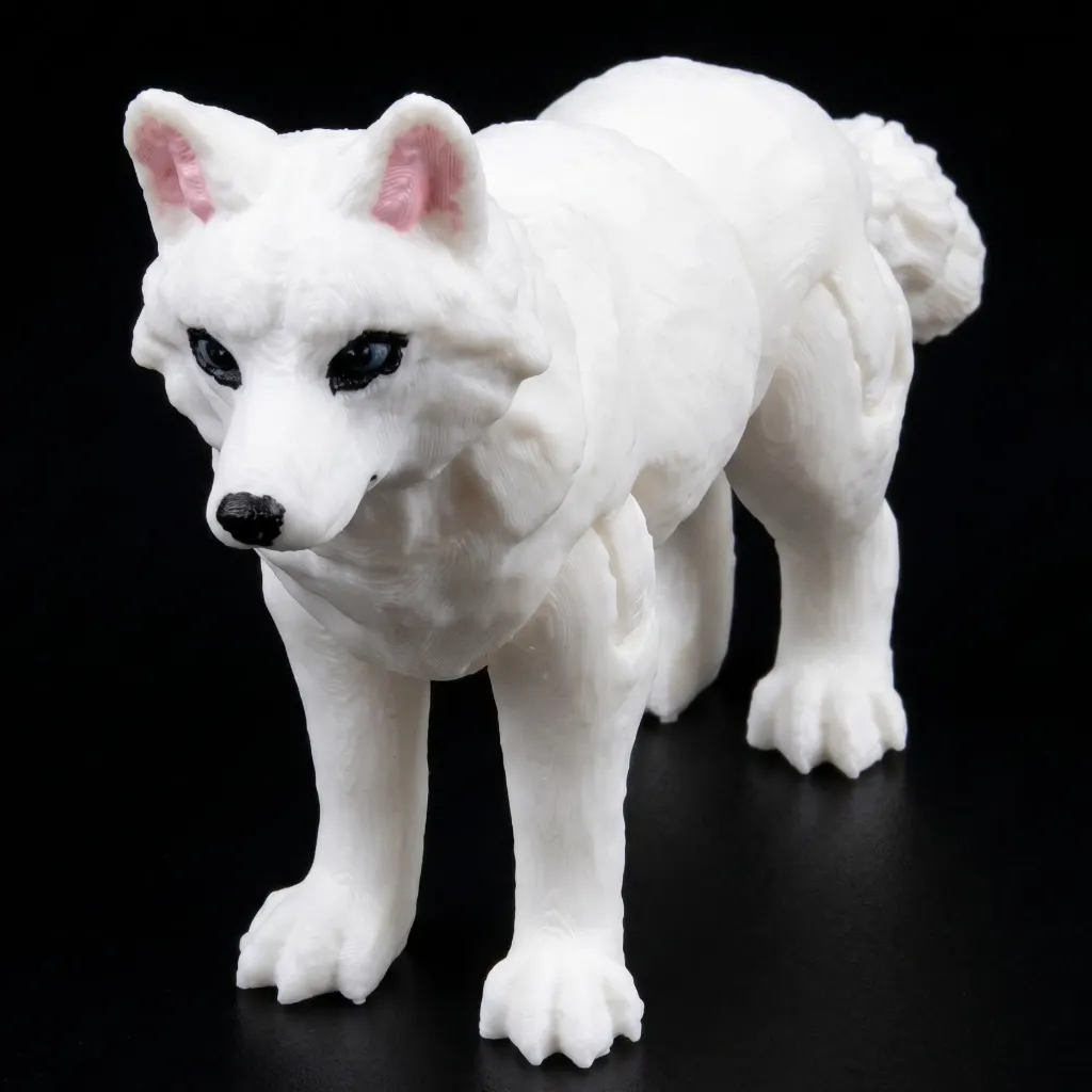 [B] Husky / Samoyedo (blanco)