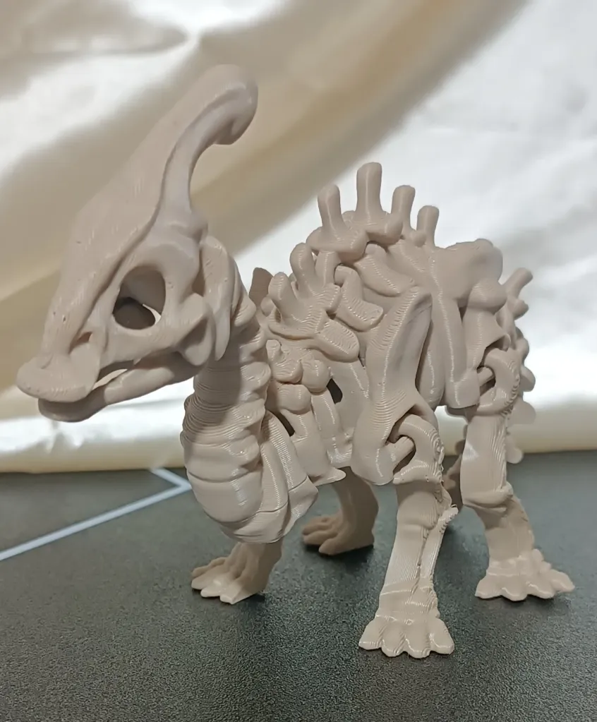 [B] Parasaurolophus - gran