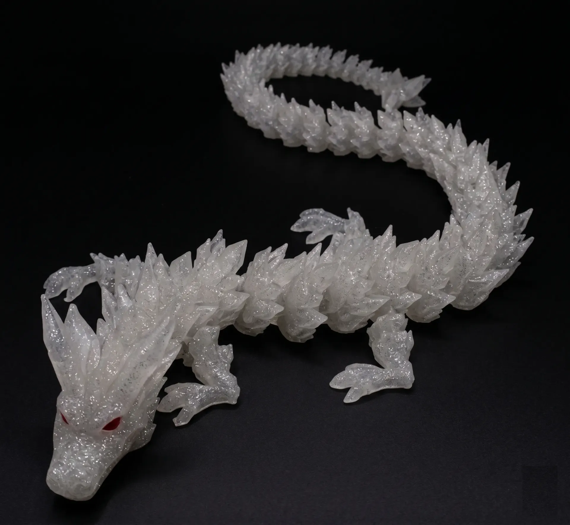 [A] Dragón - Transparente cristal