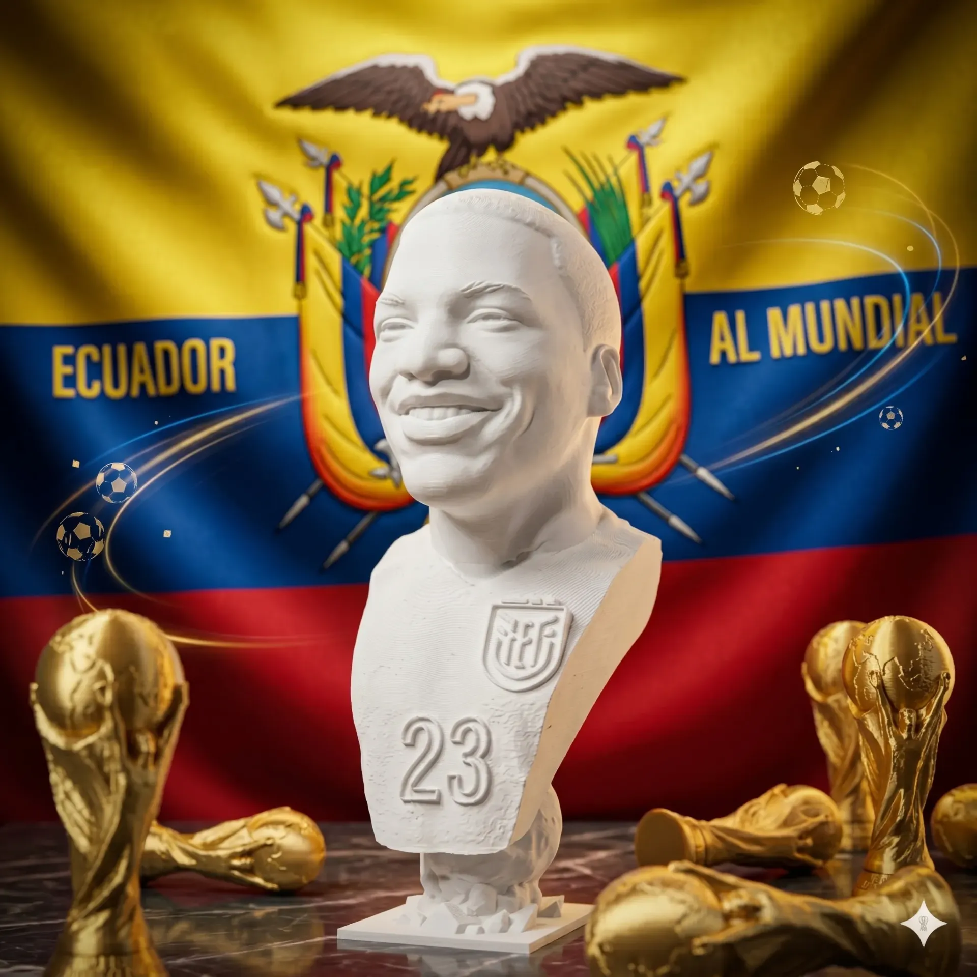 Caicedo - busto