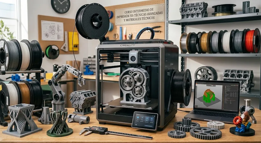Curso Práctico-Intermedio de Impresión 3D